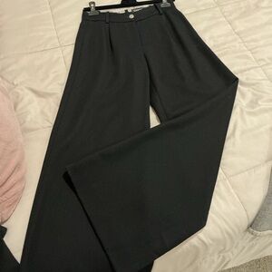 CHANEL Black and White Floral Fabric